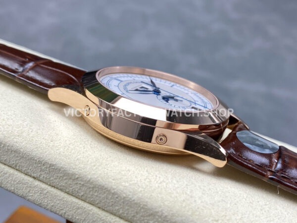 PP+ Factory Patek Philippe Annual Calendar 5396R-001 38.5mm Rose Gold Silver Dial