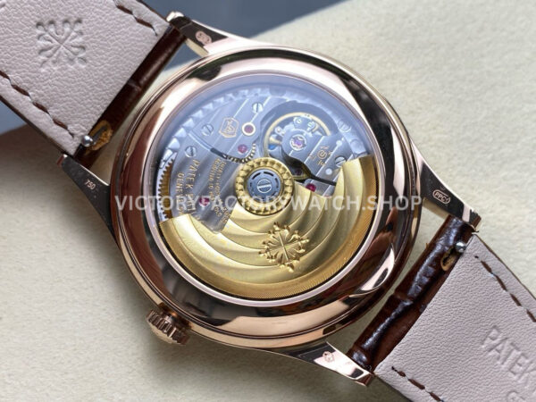 PP+ Factory Patek Philippe Annual Calendar 5396R-001 38.5mm Rose Gold Silver Dial