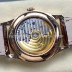 PP+ Factory Patek Philippe Annual Calendar 5396R-011 Rose gold Silver Dial (6) PP+ Factory Patek Philippe Annual Calendar 5396R-011 38.5mm Rose Gold Silver Dial