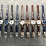 PP+ Factory Patek Philippe Annual Calendar 5396R-014 Rose Gold Blue Dial (2) PP+ Factory Patek Philippe Annual Calendar 5396R-015 38.5mm Rose Gold Baguette Blue Dial