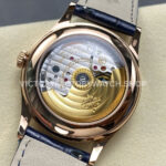 PP+ Factory Patek Philippe Annual Calendar 5396R-014 Rose Gold Blue Dial (4) PP+ Factory Patek Philippe Annual Calendar 5396R-015 38.5mm Rose Gold Baguette Blue Dial
