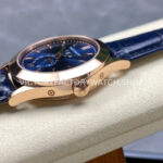 PP+ Factory Patek Philippe Annual Calendar 5396R-015 Rose gold Baguette Blue Dial (4) PP+ Factory Patek Philippe Annual Calendar 5396R-014 38.5mm Rose Gold Blue Dial