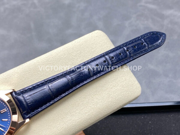 PP+ Factory Patek Philippe Annual Calendar 5396R-015 Rose gold Baguette Blue Dial (7) PP+ Factory Patek Philippe Annual Calendar 5396R-014 38.5mm Rose Gold Blue Dial