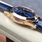 PP+ Factory Patek Philippe Annual Calendar 5396R-015 Rose gold Baguette Blue Dial (8) PP+ Factory Patek Philippe Annual Calendar 5396R-014 38.5mm Rose Gold Blue Dial
