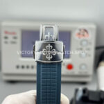 PP Factory Patek Philippe Aquanaut 5164G-001 40.8mm White Gold Rubber Strap Blue Dial