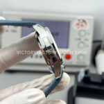 PP Factory Patek Philippe Aquanaut 5164G-001 40.8mm White Gold Rubber Strap Blue Dial