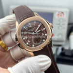 PP Factory Patek Philippe Aquanaut 5164R-001 40.8mm Rose Gold Rubber Strap Brown Dial