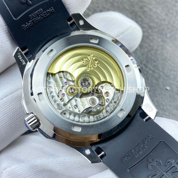 PP+ Factory Patek Philippe Aquanaut 5261 40mm Steel Black Rubber Strap Black Dial (1) PP+ Factory Patek Philippe Aquanaut 5261 39.9mm Steel Black Rubber Strap Black Dial