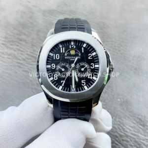 PP+ Aquanaut 5261 black dial steel black strap 39.9mm