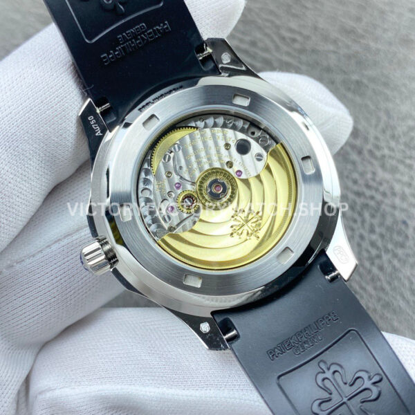 PP+ Factory Patek Philippe Aquanaut 5261 39.9mm Steel Black Rubber Strap Grey Dial