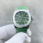 PP+ Aquanaut 5261 green dial green strap 39.9mm