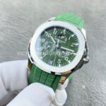 PP+ Factory Patek Philippe Aquanaut 5261 39.9mm Green Rubber Strap Green Dial