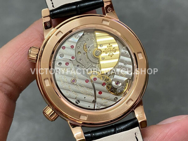 PP Factory Patek Philippe Celestial Moon 6102R-001 44mm Rose Gold Leather Black Dial (1) PP Factory Patek Philippe Celestial Moon 6102R-001 44mm Rose Gold Leather Black Dial