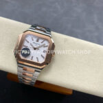 PP+ Factory Patek Philippe Cubitus 5821 45mm Half Rose Gold White Dial (7) PP+ Factory Patek Philippe Cubitus 5821 45mm Half Rose Gold White Dial