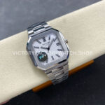 PP+ Factory Patek Philippe Cubitus 5821 45mm White Dial (1) PP+ Factory Patek Philippe Cubitus 5821 45mm White Dial