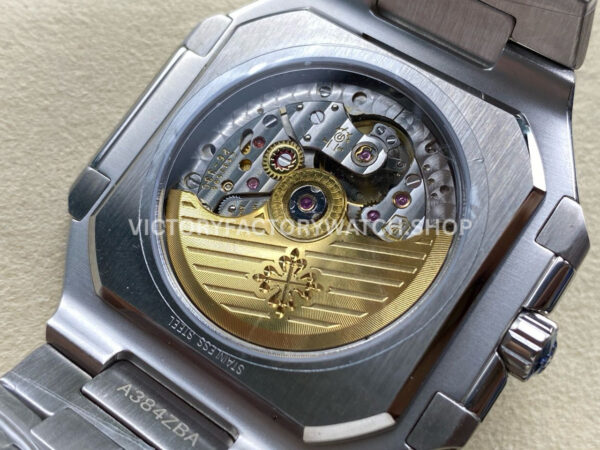 PP+ Factory Patek Philippe Cubitus 5821 45mm White Dial (8) PP+ Factory Patek Philippe Cubitus 5821 45mm White Dial