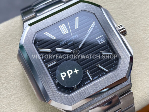 PP+ Factory Patek Philippe Cubitus 5821/1A-001 45mm Black Dial