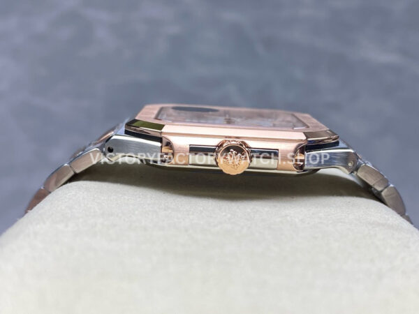 PP+ Factory Patek Philippe Cubitus 58211AR-001 45mm Half Rose Gold Blue Dial (3) PP+ Factory Patek Philippe Cubitus 5821/1AR-001 45mm Half Rose Gold Blue Dial