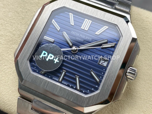PP+ Factory Patek Philippe Cubitus 71281G-001 45mm Blue Dial (3) PP+ Factory Patek Philippe Cubitus 7128/1G-001 45mm Blue Dial