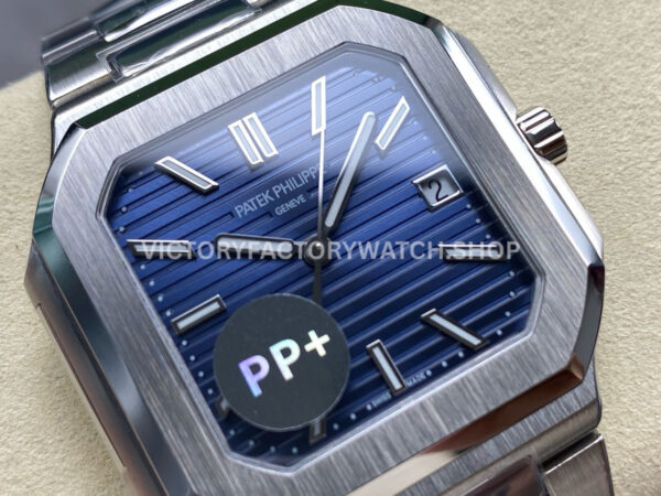 PP+ Factory Patek Philippe Cubitus 71281G-001 45mm Blue Dial (7) PP+ Factory Patek Philippe Cubitus 7128/1G-001 45mm Blue Dial