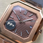 PP+ Factory Patek Philippe Cubitus 71281R-001 45mm Rose Gold Brown Dial (1) PP+ Factory Patek Philippe Cubitus 7128/1R-001 45mm Rose Gold Brown Dial