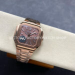 PP+ Factory Patek Philippe Cubitus 71281R-001 45mm Rose Gold Brown Dial (5) PP+ Factory Patek Philippe Cubitus 7128/1R-001 45mm Rose Gold Brown Dial