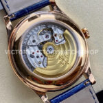 PPF Factory Patek Philippe Annual Calendar 5396R-014 38mm Rose Gold Leather Strap Blue Dial