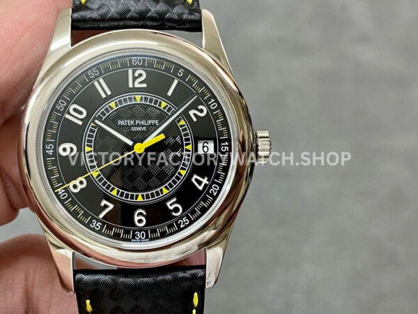 PPF Factory Patek Philippe Calatrava 5226G black Arabic numerals canvas strap