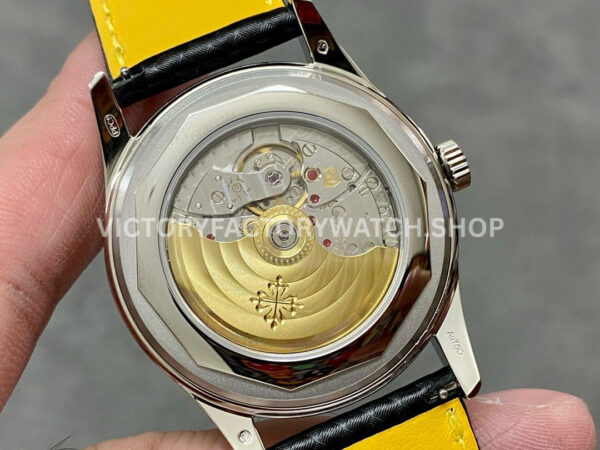 PPF Factory Patek Philippe Calatrava 6007G-001 40mm White Gold Ebony Black Dial