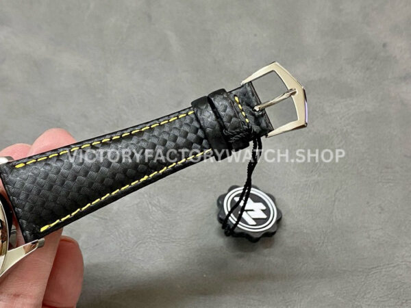 PPF Factory Patek Philippe Calatrava 6007G-001 40mm White Gold Ebony Black Dial