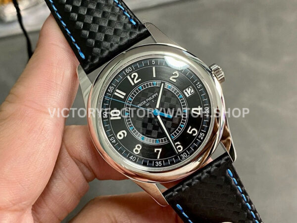 PPF Factory Patek Philippe Calatrava 6007G-011 40mm White Gold Black Dial