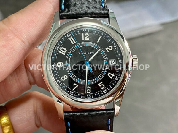 PPF Factory Patek Philippe Calatrava 6007G 011 black dial white gold