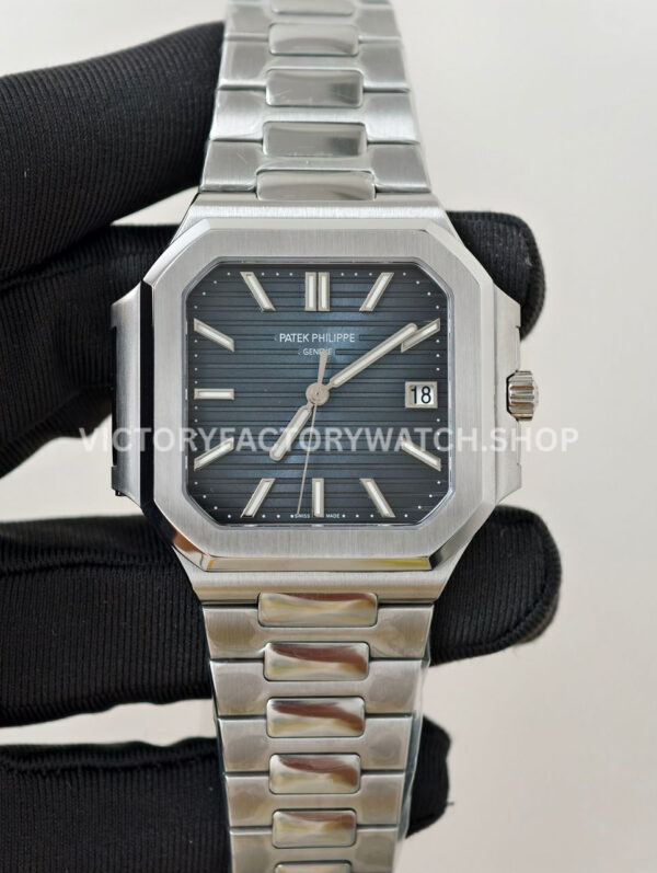 PPF Factory Patek Philippe Cubitus 7128 1G blue gray dial white gold