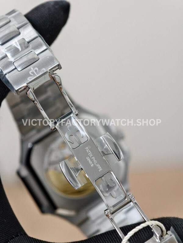 PPF Factory Patek Philippe Cubitus 71281G-001 45mm Full White Gold Blue-Gray Dial