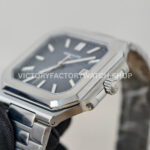 PPF Factory Patek Philippe Cubitus 71281G-001 45mm Full White Gold Blue-Gray Dial