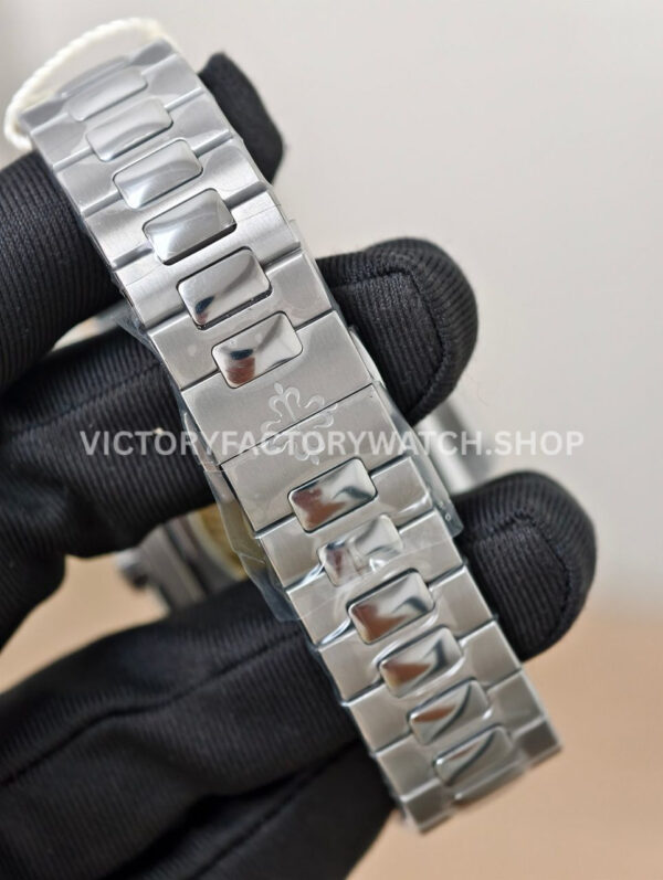 PPF Factory Patek Philippe Cubitus 71281G-001 45mm Full White Gold Blue-Gray Dial
