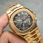 PPF Factory Patek Philippe Nautilus 5712/1R Full Rose Gold Grey Dial