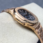 PPF Factory Patek Philippe Nautilus 5712/1R Full Rose Gold Grey Dial