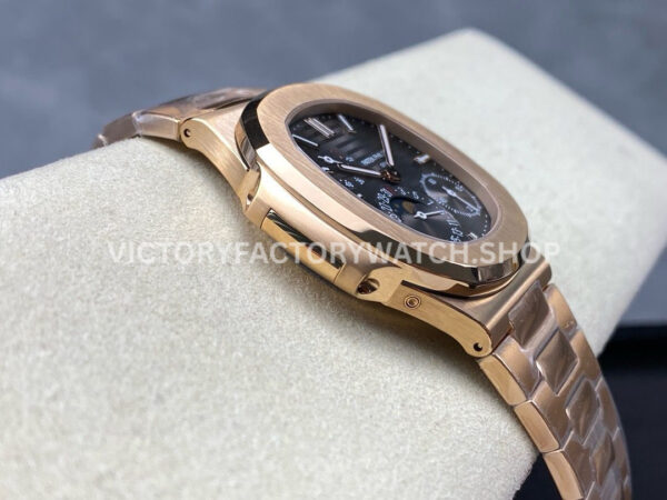 PPF Factory Patek Philippe Nautilus 5712/1R Full Rose Gold Grey Dial