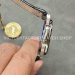 PPF Factory Patek Philippe Nautilus 5712G-001 40mm  White Gold Leather Strap Blue Dial