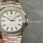 PPF Factory Patek Philippe Nautilus 5711 1A white dial full steel