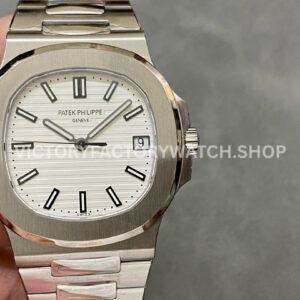 PPF Factory Patek Philippe Nautilus 5711 1A white dial full steel