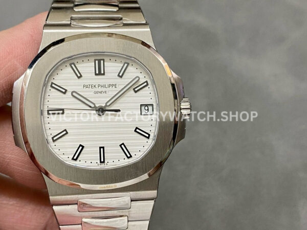 PPF Factory Patek Philippe Nautilus 5711 1A white dial full steel