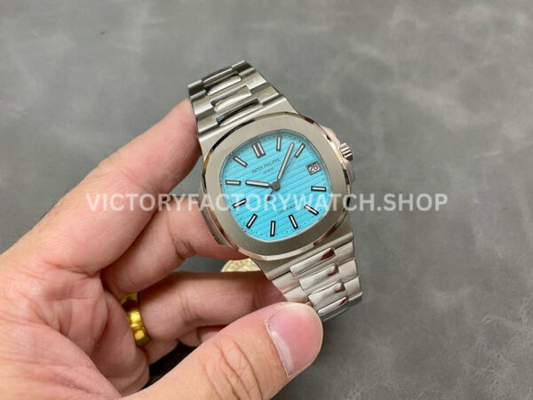 PPF Factory Patek Philippe Nautilus 5711/1A-018 40mm Full Steel Sky Blue Dial