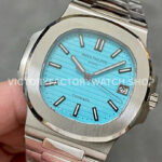 PPF Factory Patek Philippe Nautilus 5711/1A-018 40mm Full Steel Sky Blue Dial