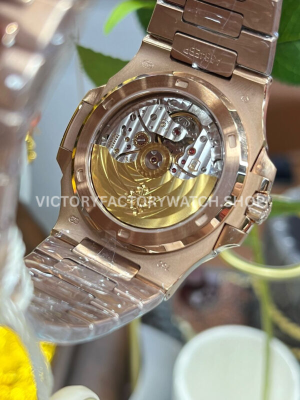 PPF Factory Patek Philippe Nautilus 5711/1R 40mm Full Rose Gold Black Dial