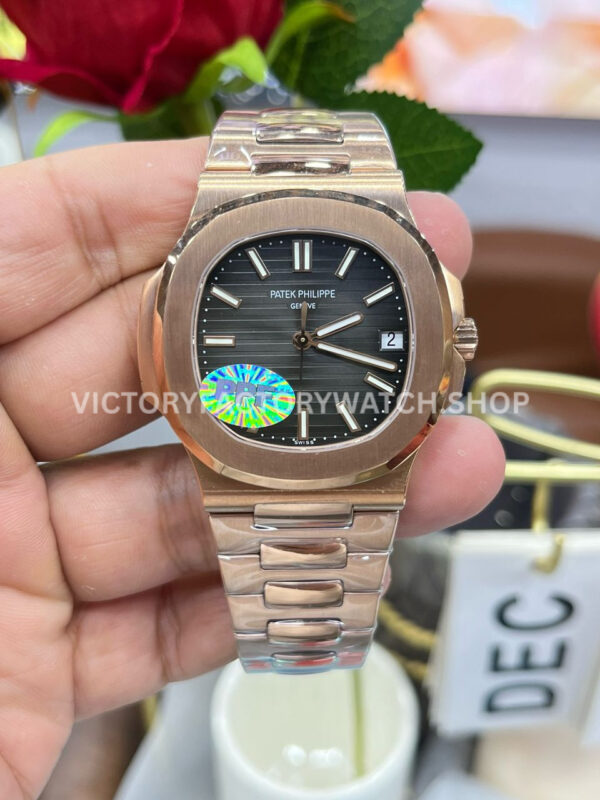 PPF Factory Patek Philippe Nautilus 5711 black dial full rose gold