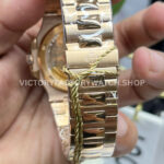 PPF Factory Patek Philippe Nautilus 57111R-001 40mm Full Rose Gold Brown Dial (8) PPF Factory Patek Philippe Nautilus 5711/1R-001 40mm Full Rose Gold Grey Dial