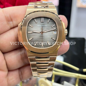 PPF Factory Patek Philippe Nautilus 5711 1R grey dial full rose gold