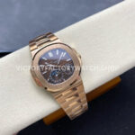 PPF Factory Patek Philippe Nautilus 5712-1R Rose Gold Brown Dial (4) PPF Factory Patek Philippe Nautilus 5712/1R Full Rose Gold Brown Dial